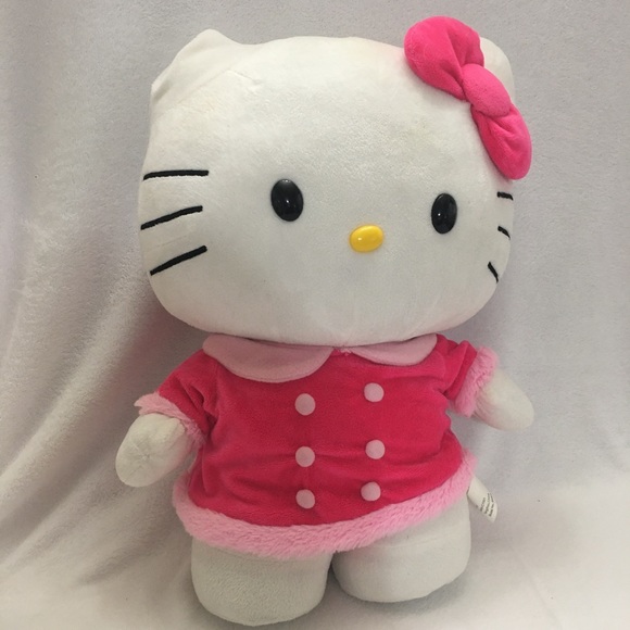 big hello kitty soft toy